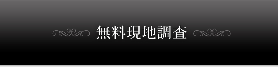 無料現地調査
