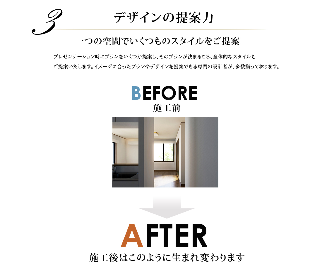 デザインの提案力
